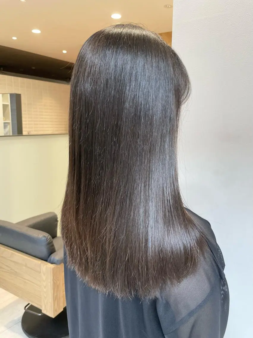 ロング 縮毛矯正 nanami ♡のヘアスタイル