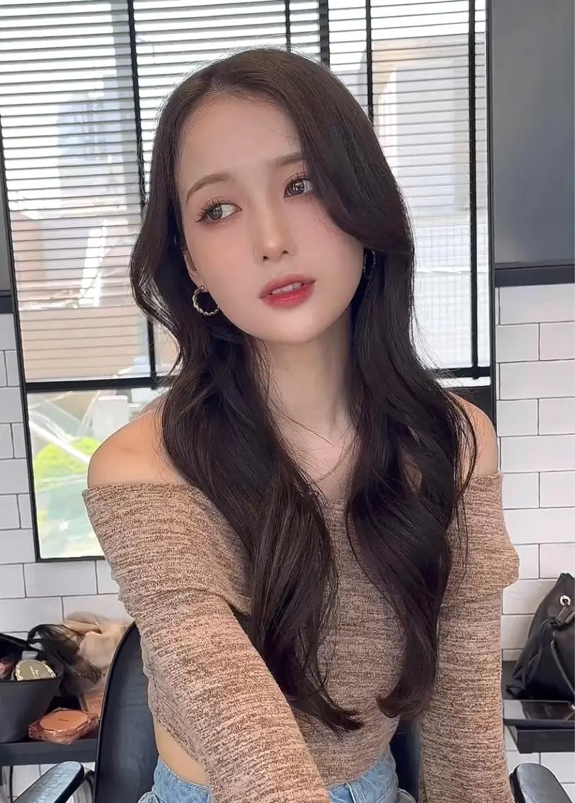 セミロング カット ヘアカラー トリートメント 🌫️大人韓国ヘア 🌫️naoyaのヘアスタイル
