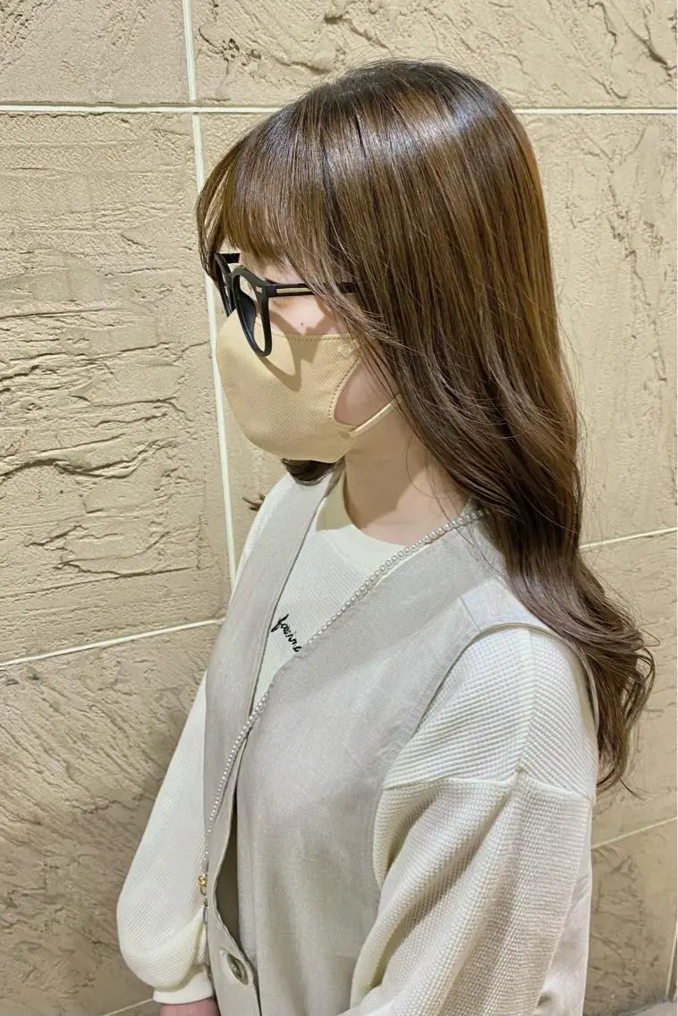 ロング 菊地 紗矢のヘアスタイル