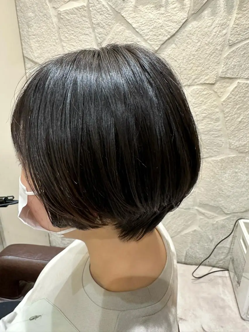 ショート 美髪矯正/渡辺 りんのヘアスタイル