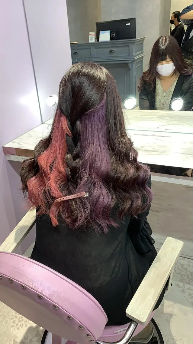 ロング 派手髪支持率No1 Eisukeのヘアスタイル