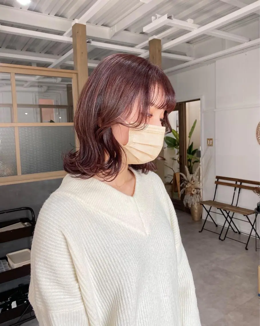 ミディアム カラー ヘアアレンジ ひなの .のその他イメージ