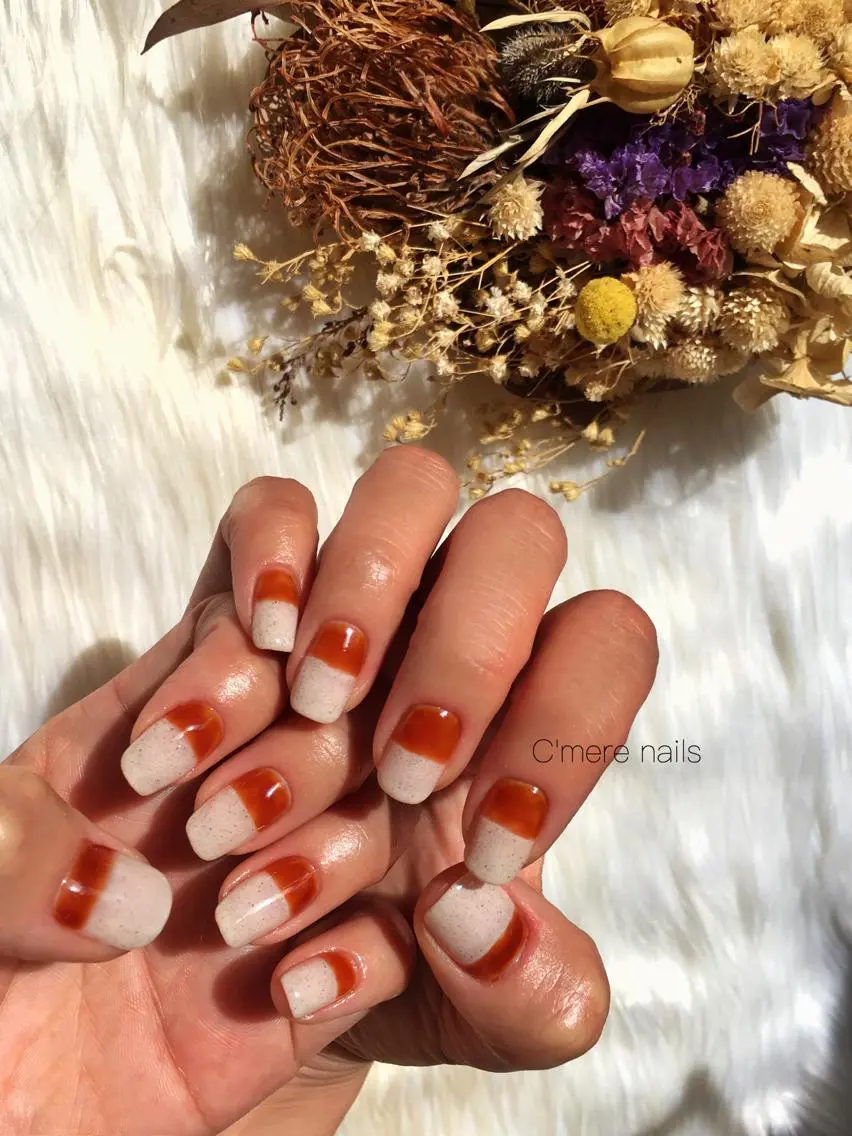 ネイル クリアネイル ハンドネイル nouva nailsのネイルデザイン