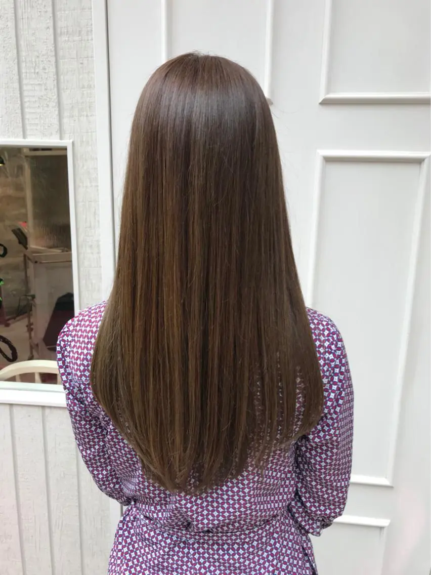 ロング カラー ベージュカラー ハイライトカラー ハイライト 🫟Blanco🫟 Color&Careのヘアスタイル