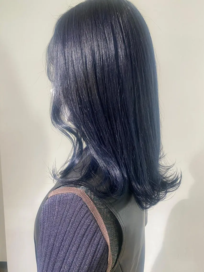 セミロング カット ヘアカラー トリートメント マンツーマン施術🦋 ayajuのヘアスタイル