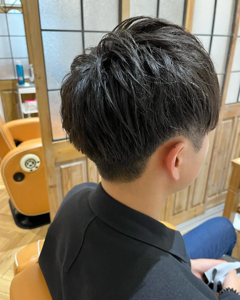 ショート カラー メンズ メンズショート 髪質改善 ショートヘア 🌿ヤマグチ ユウキ🌿のヘアスタイル