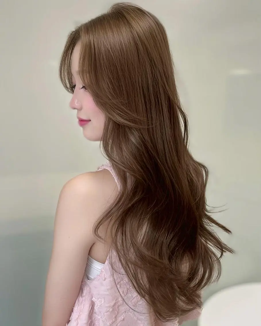 カラー 赤み消し🏹上品甘め トレンドカラー/横浜のヘアスタイル