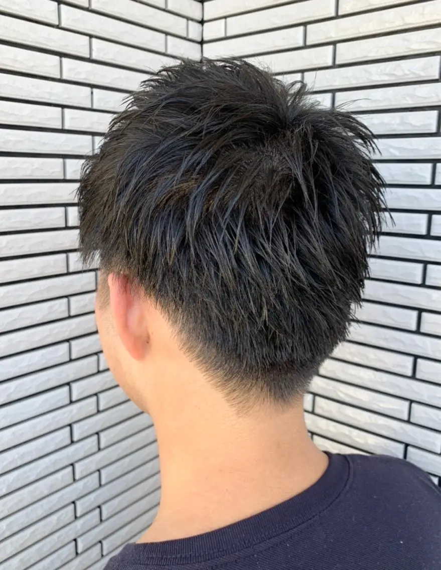 ショート メンズ ツーブロック 刈り上げ ショートヘア カット FLAGS YAMATOのヘアスタイル