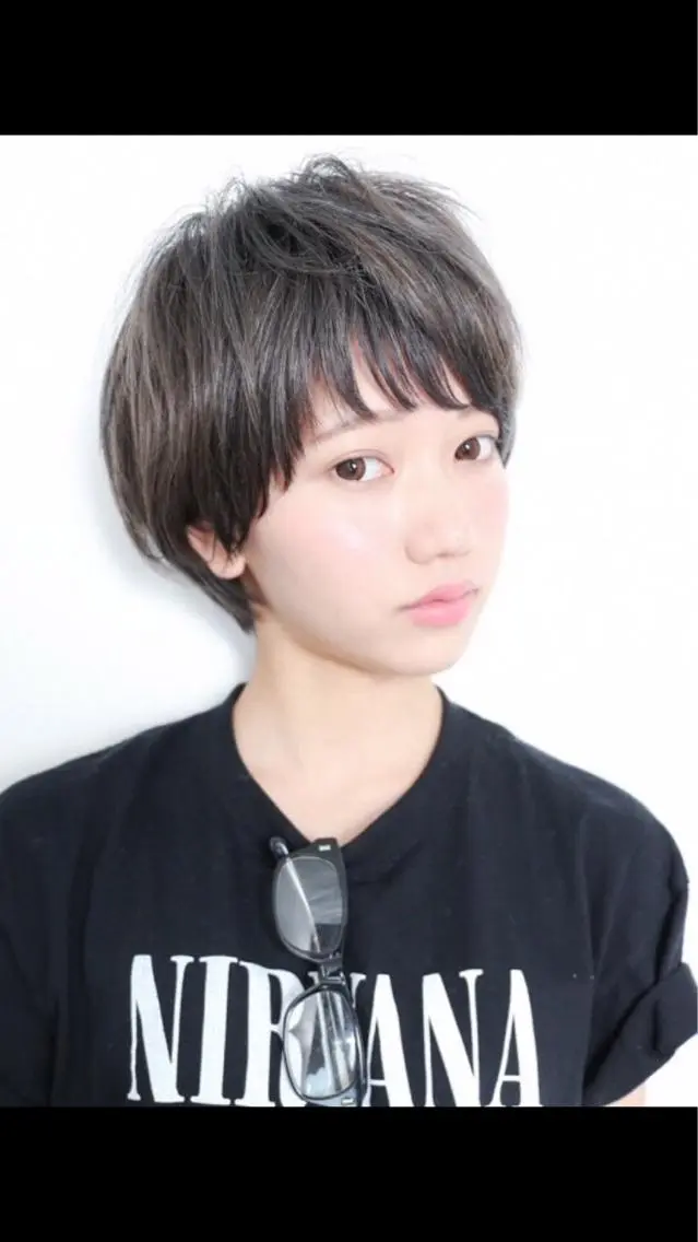 ショート アッシュ ブリーチ/髪質改善 NYNY大久保のヘアスタイル