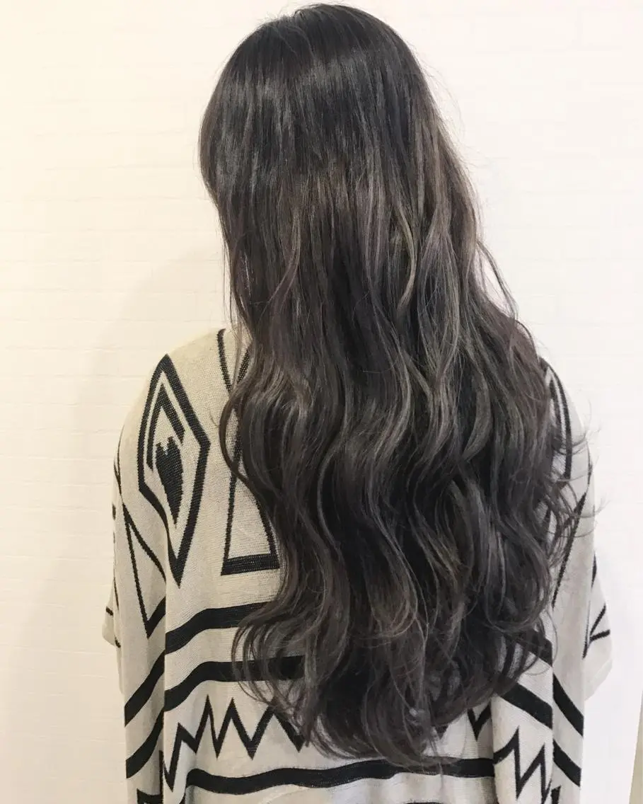 ロング カラー ヘアアレンジ ヘアカラー トリートメント 縮毛矯正 髪質改善寺坂雄飛💐のヘアスタイル