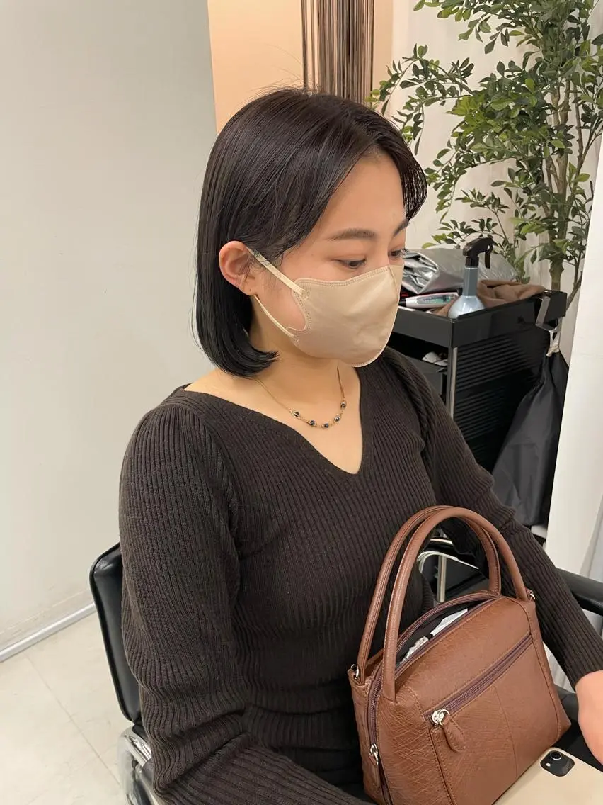 ショート カラー キッズ ヘアカラー トリートメント オトナヘア🌸 harukaのヘアスタイル