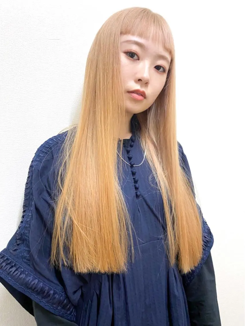 ロング カラー 🧡色落ちまで2度 楽しめる🧡ヨシキのヘアスタイル