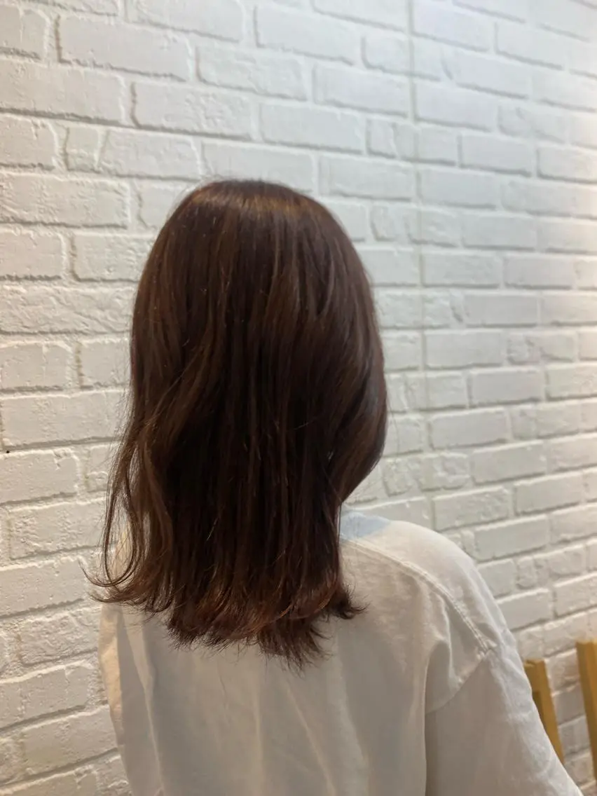 カラー カラーお任せ下さい ✨️おかだまなみのヘアスタイル