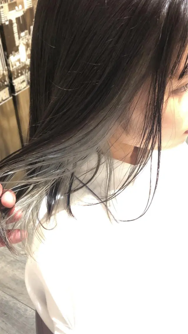 セミロング カラー メンズヘア特化 崎田 成人のヘアスタイル