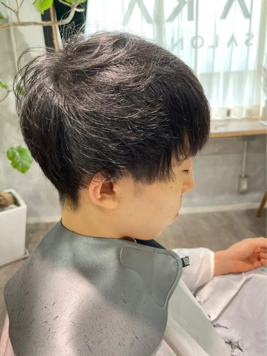 メンズ 刈り上げ 大久保 優香のヘアスタイル