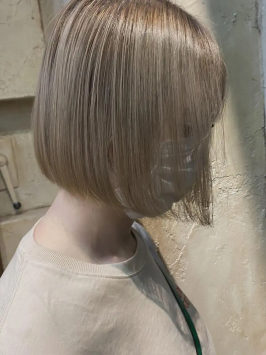 ショート 髪質改善 トリートメント マンツーマン 美容師💚コウブチのヘアスタイル