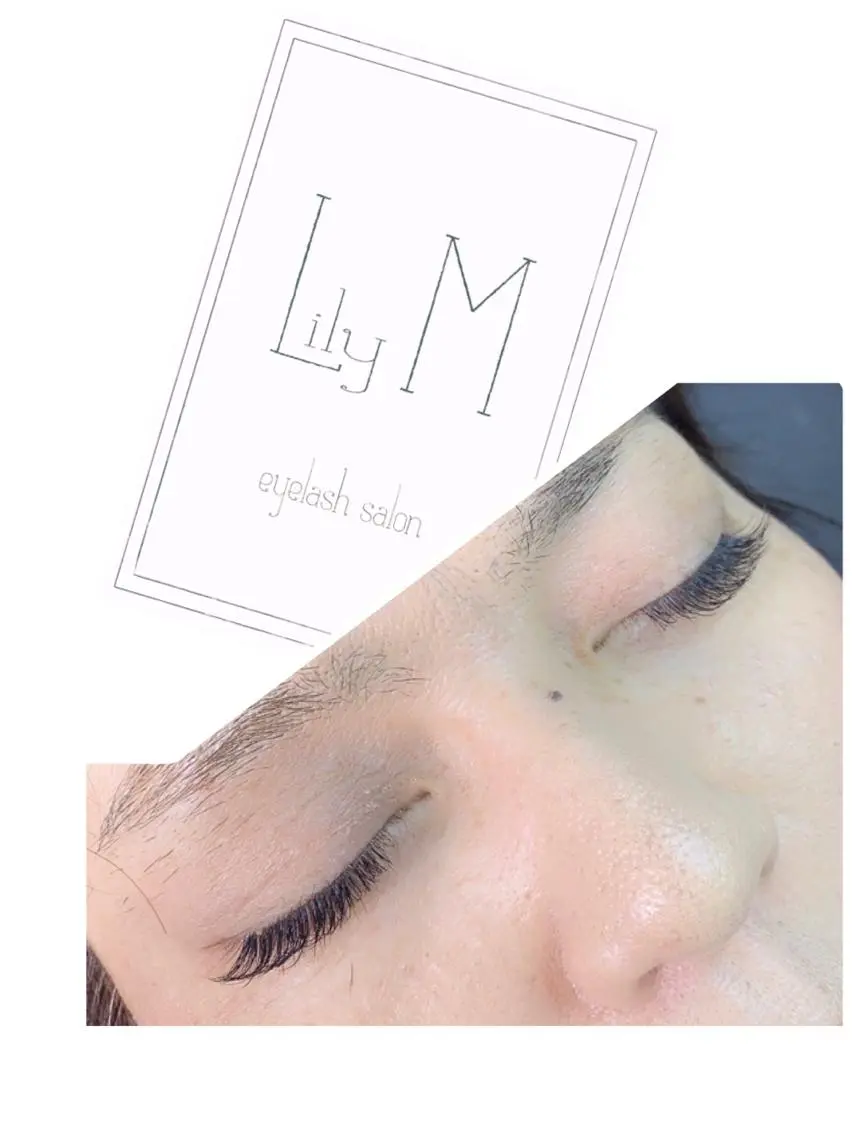 マツエク・マツパ ボリュームラッシュ lily mのマツエク・マツパデザイン