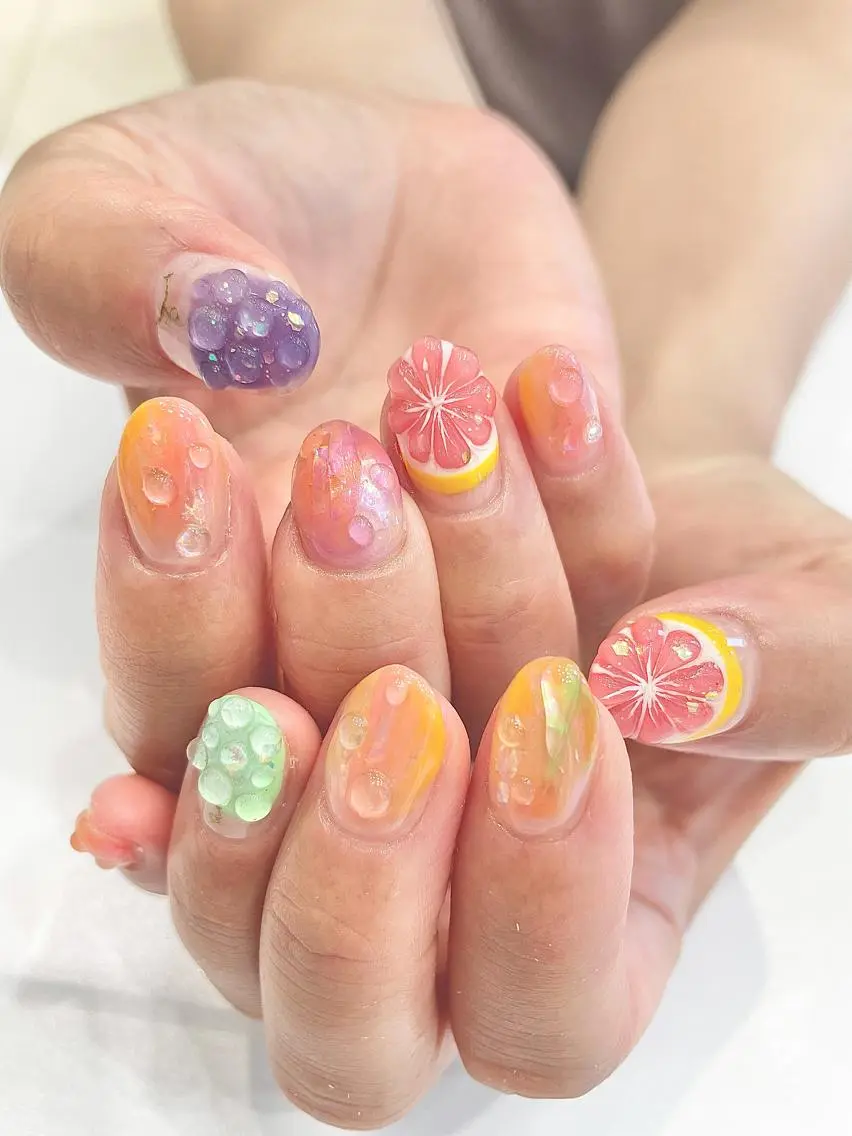 ネイル ハンドネイル Ash関内ネイリスト 荒木のネイルデザイン