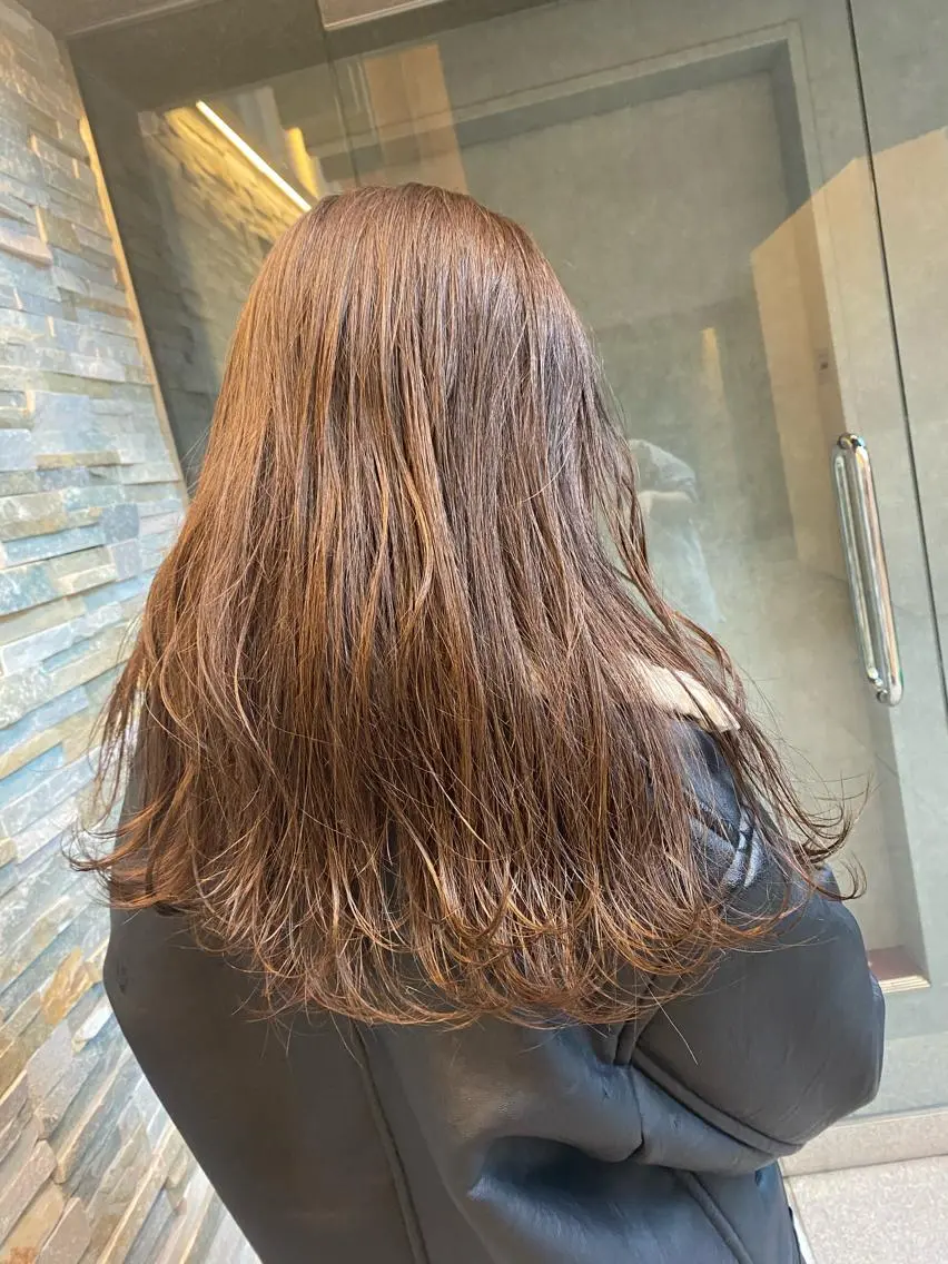 ロング デザインカラー/ボブ ブリーチカラー/ユリのヘアスタイル