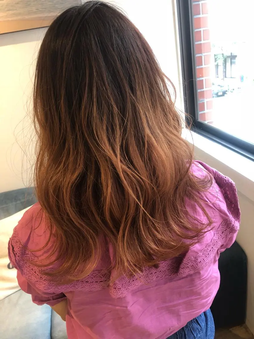 セミロング レイヤーカット カット ヘアカラー トリートメント ⭐️店長 藤野 正博⭐️のヘアスタイル