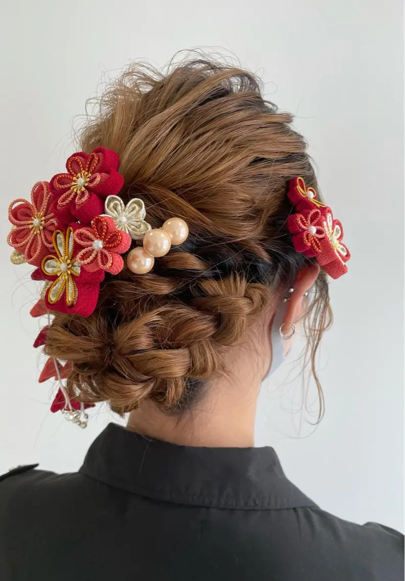 ロング ヘアアレンジ 宮崎 睦のヘアスタイル