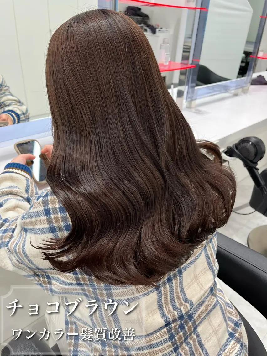 セミロング カラー パーマ ヘアアレンジ メンズ キッズ ネイル マツエク・マツパ アイブロウ カット ヘアカラー トリートメント ヘッドスパ ヘアセット 💕トレンドうる艶髪 💕TUNE銀座のヘアスタイル