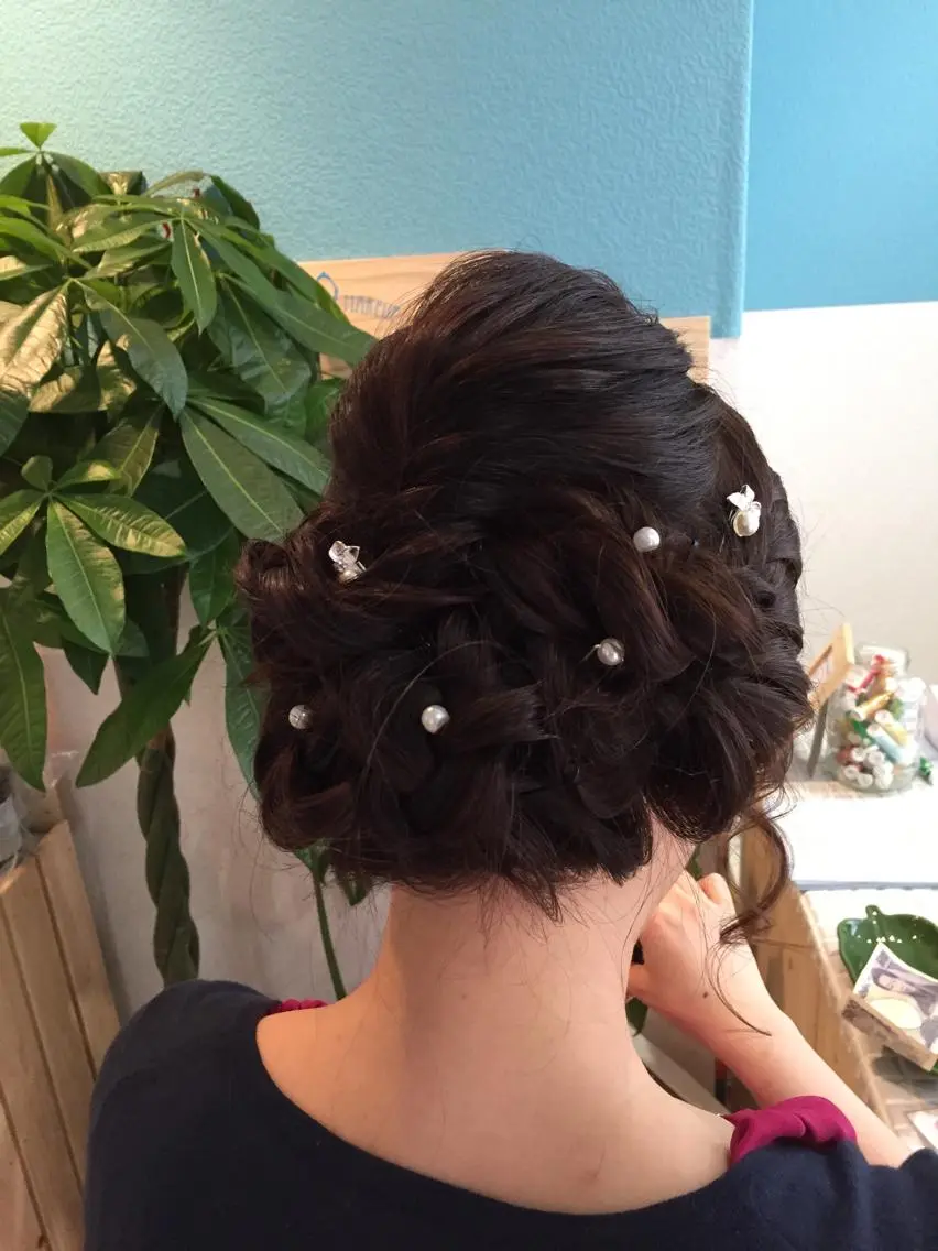 ショート ミディアム セミロング ロング ヘアアレンジ 早朝✨ヘアセット 着付け/清水玲歌のその他イメージ