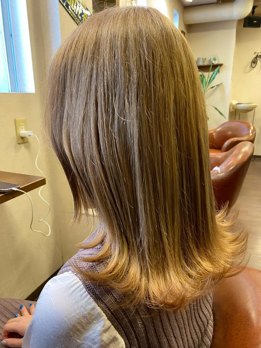 ロング カラー ロング liL hair サトウリョウタのヘアスタイル