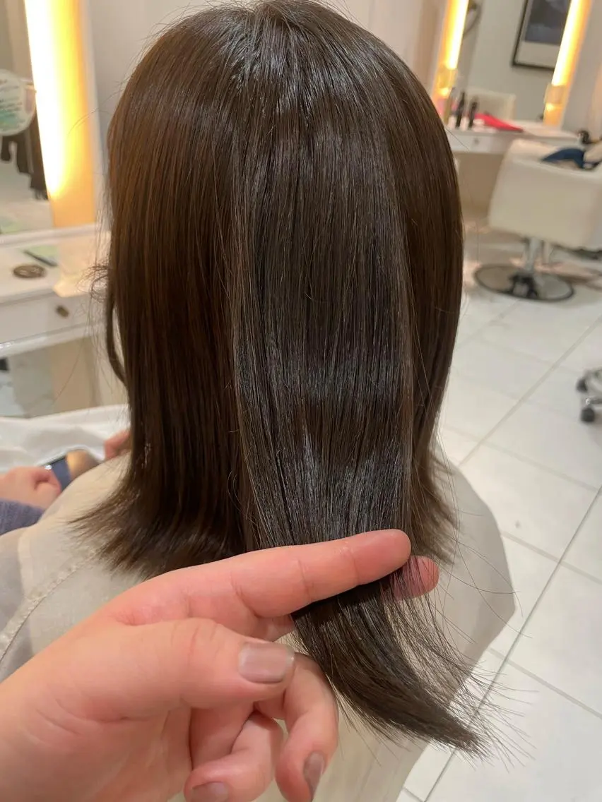カラー ベージュカラー mai .のヘアスタイル