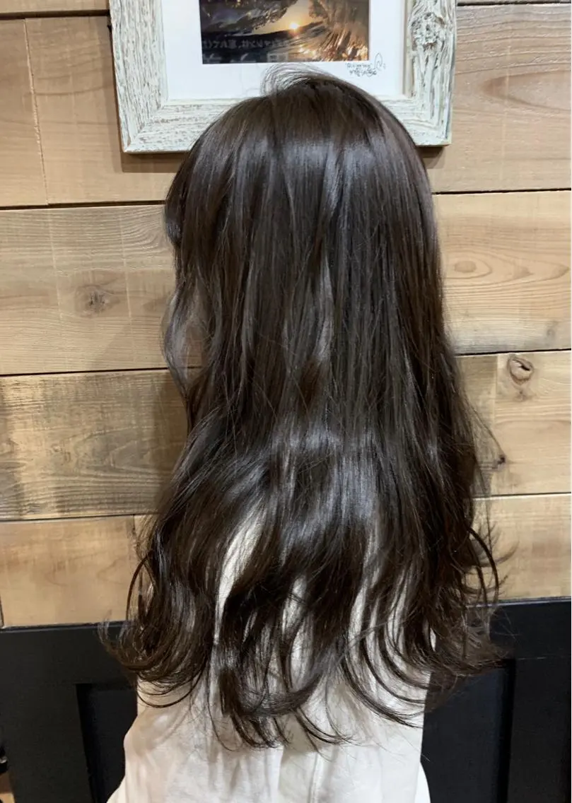 ロング カラー カット ヘアカラー SHIAN 八王子👼鬼塚さやかのヘアスタイル