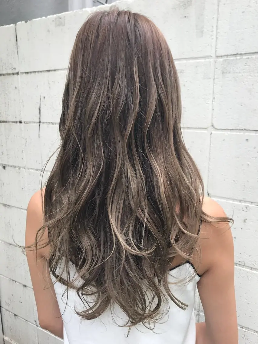 ロング アッシュ メンズ特化 TAKUYAのヘアスタイル