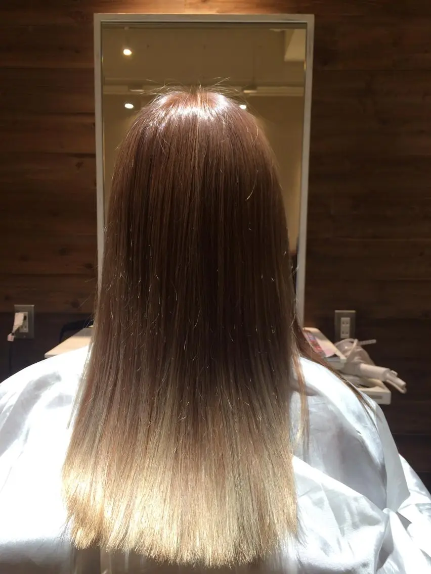 カラー 龍 門のヘアスタイル