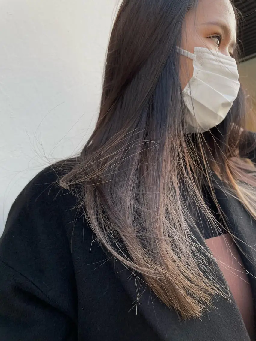 ロング カラー KYOKA .のヘアスタイル