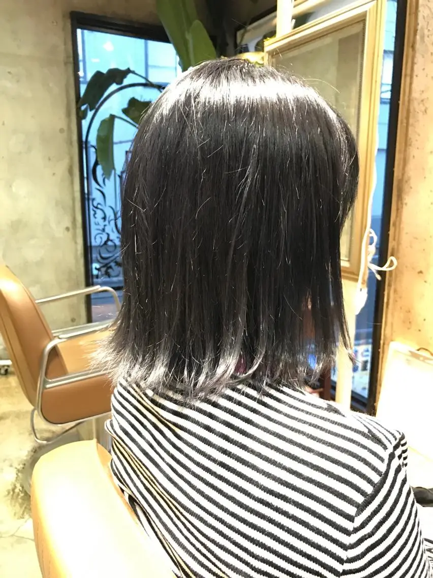 ショート カラー ダブルカラー サロンドミルク 原宿のヘアスタイル