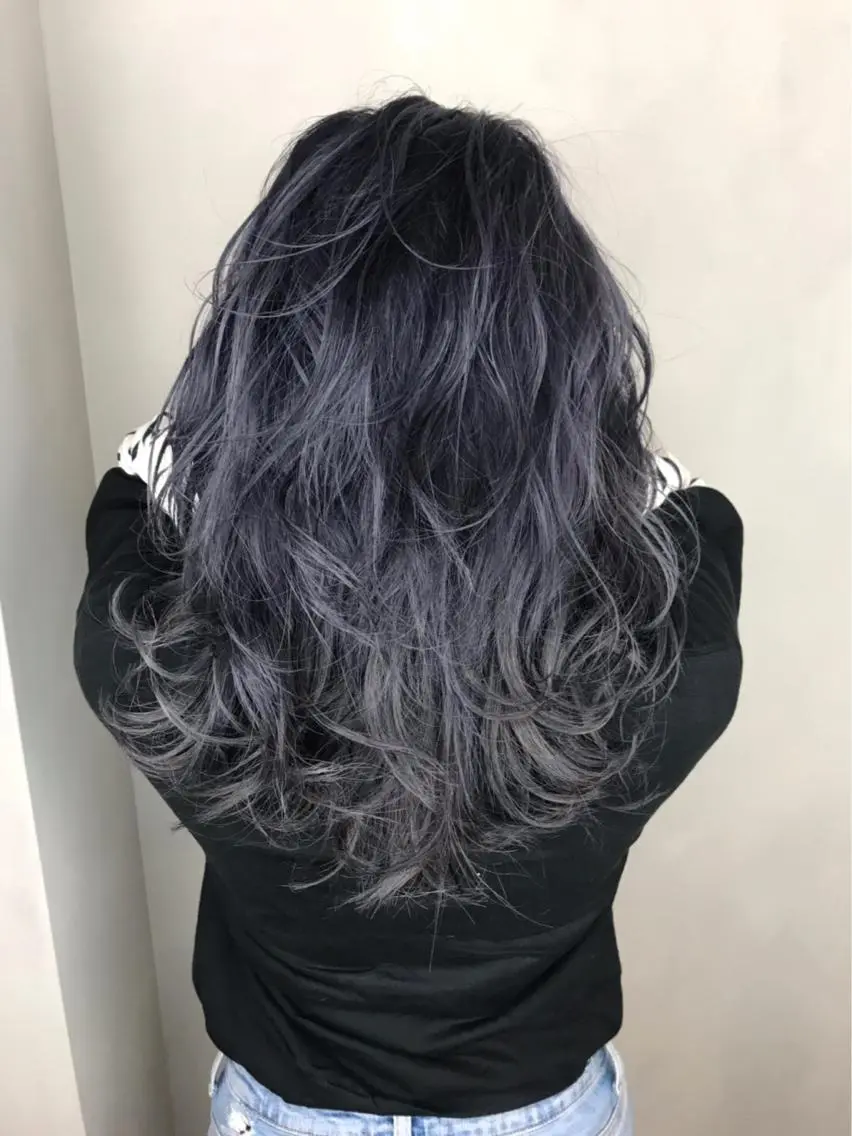 ロング カラー ヘアアレンジ BROCANTE立川 karasawa.nのヘアスタイル