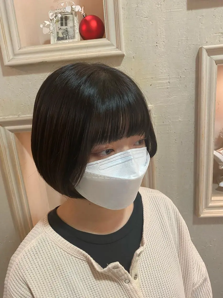 ショート 井上 日菜乃のヘアスタイル