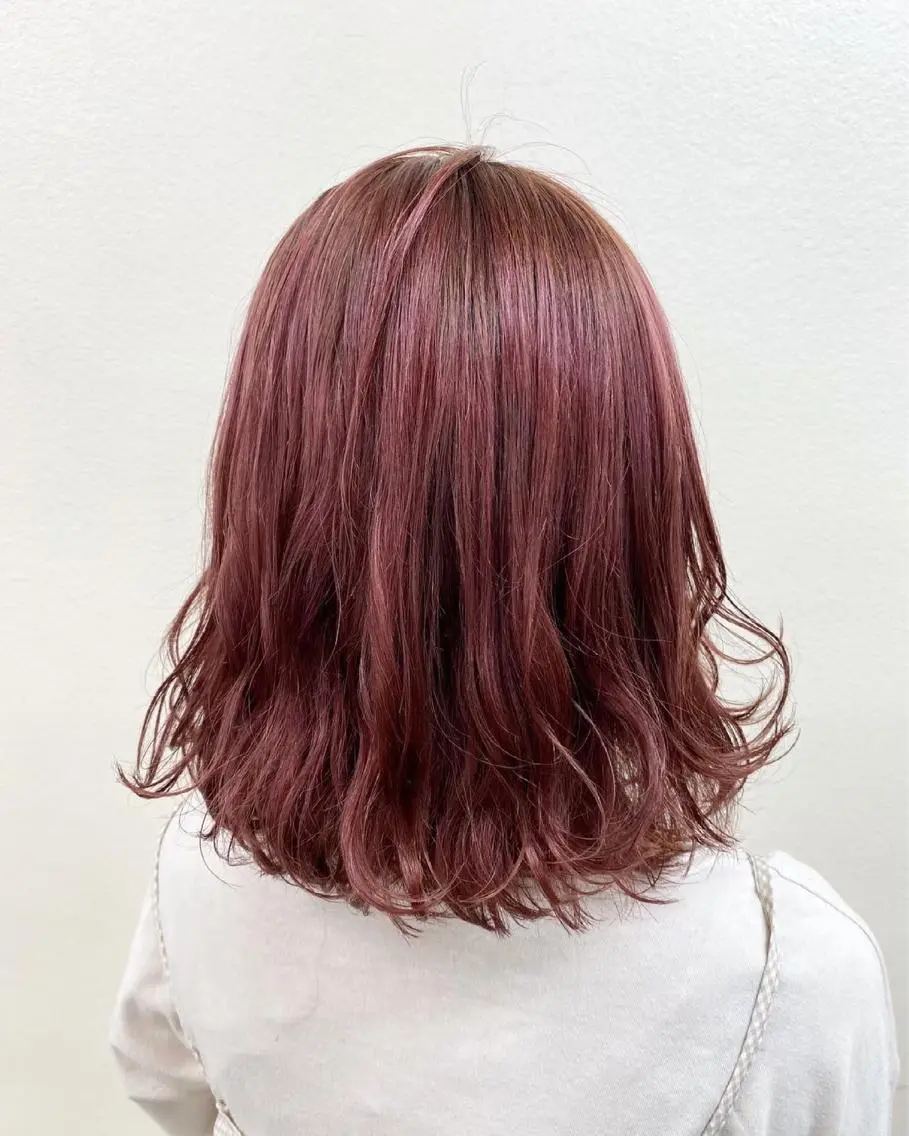 セミロング カラー レイヤー×透明感 Tatsuya💫のヘアスタイル