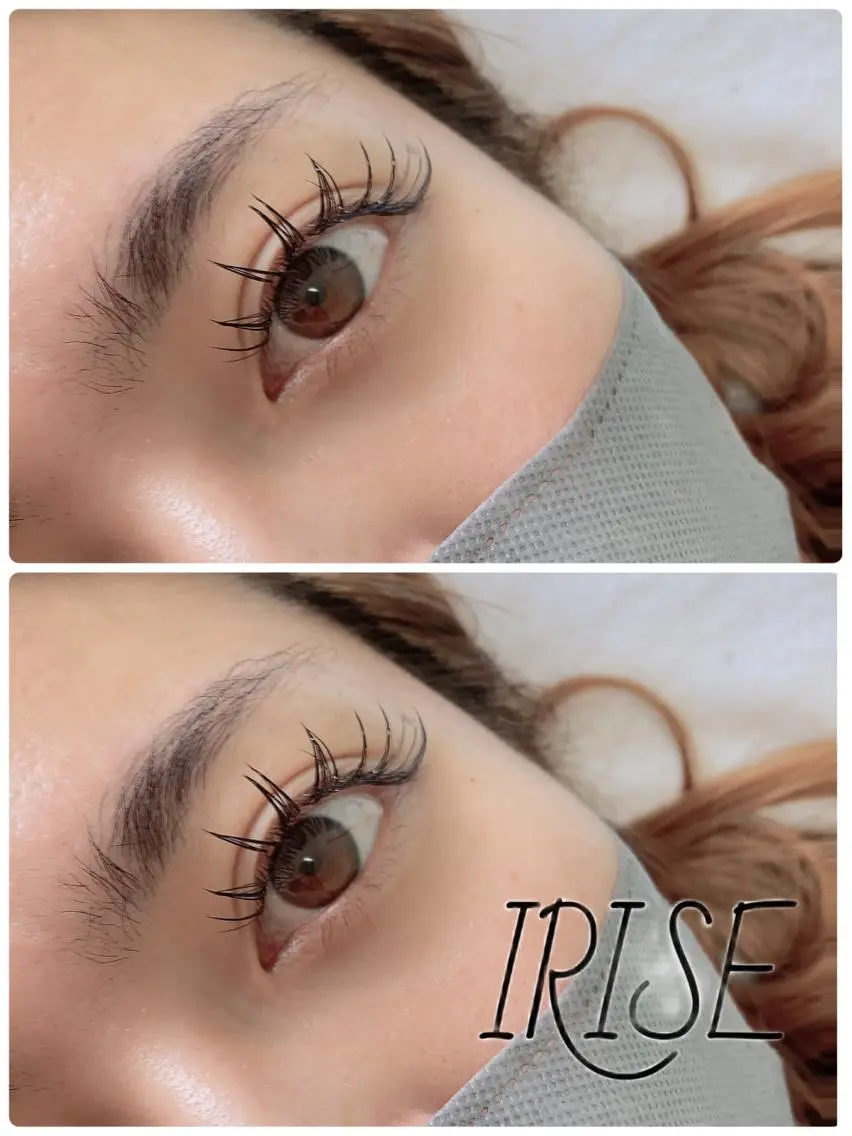 マツエク・マツパ バインドロック 束感まつ毛 ワンホンマツエク salon de iriseのマツエク・マツパデザイン