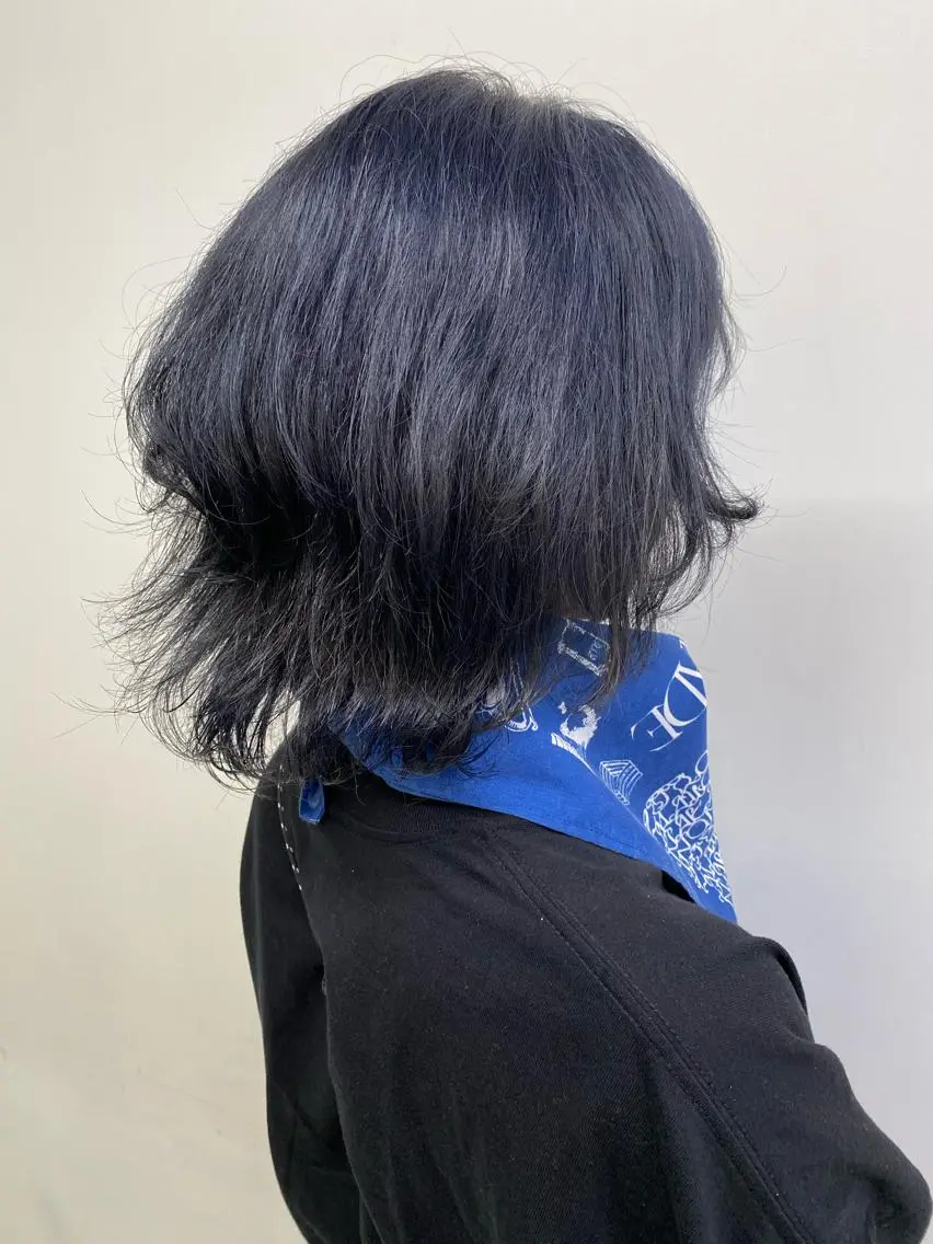 ミディアム カラー ヘアカラー トリートメント ヘアセット 🫧渋谷美容師 たくみ🫧のヘアスタイル