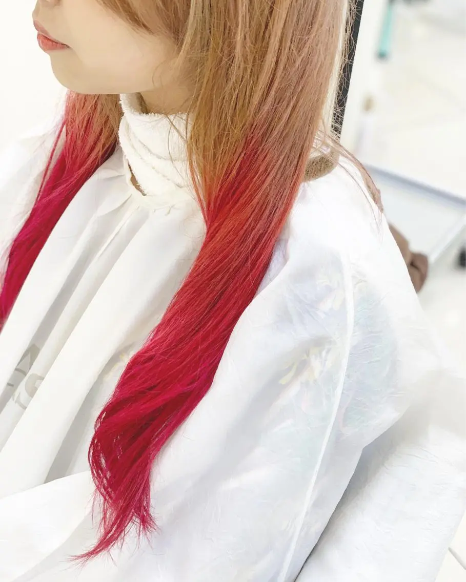 セミロング カラー 店長 大方康暉のヘアスタイル
