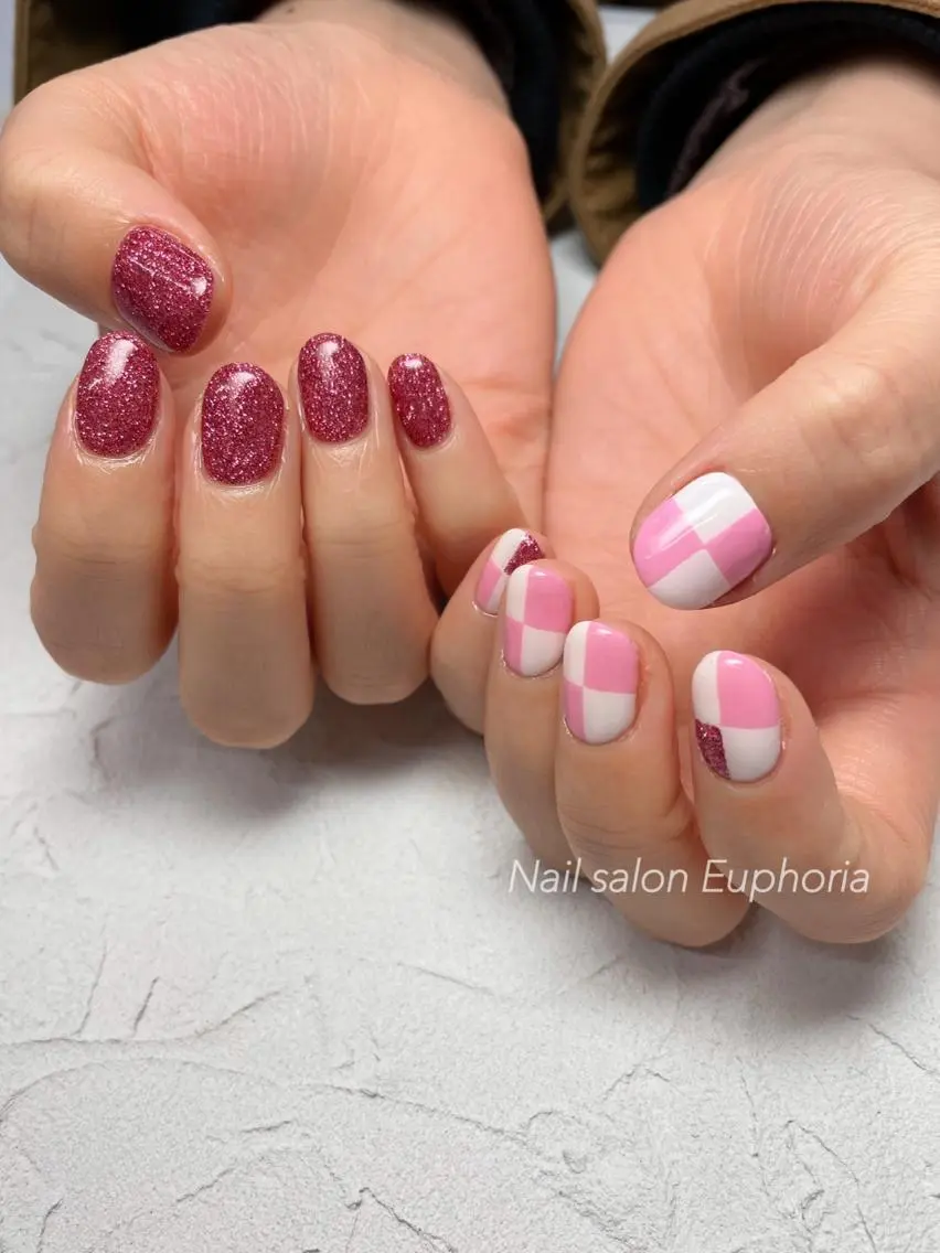 ネイル ハンドネイル Nail salon Euphoriaのネイルデザイン
