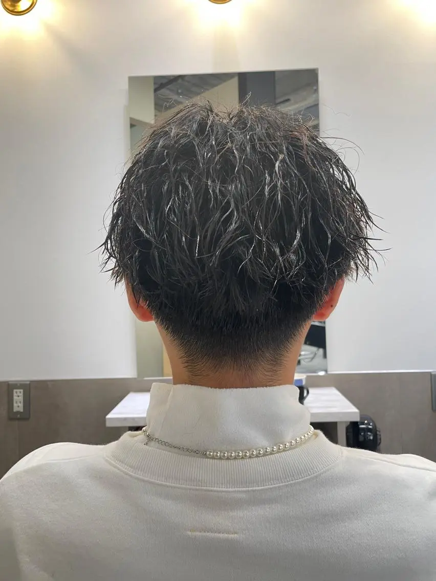 パーマ メンズ カット パーマ 福永速人 /メンズパーマのヘアスタイル