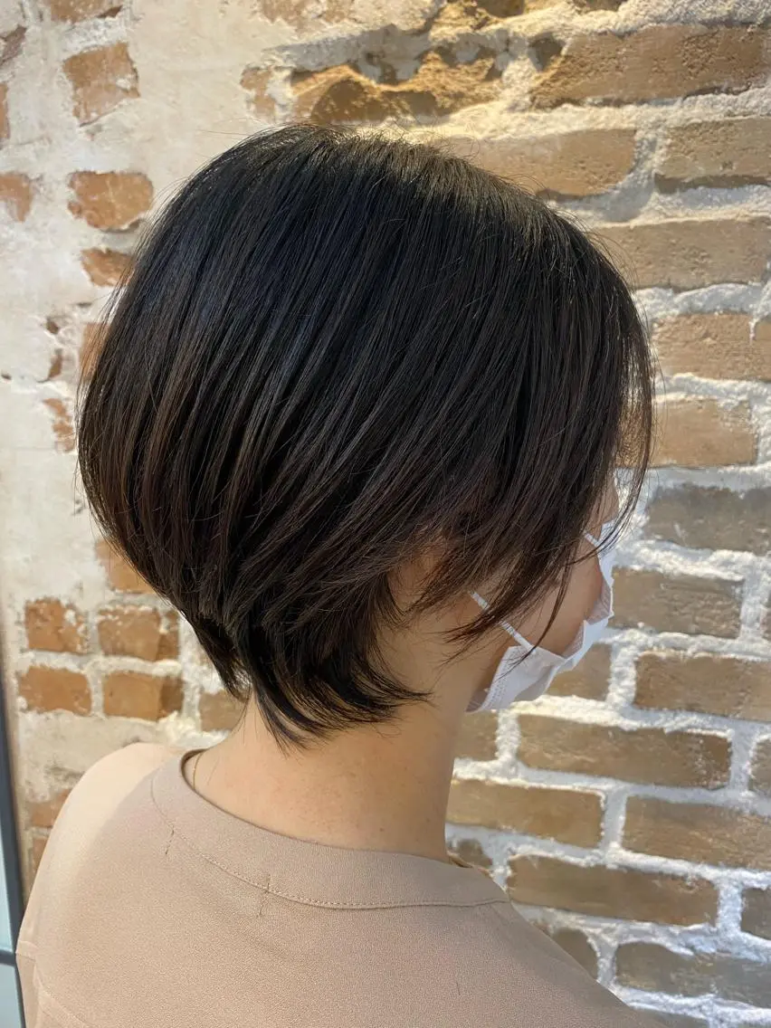 ショート ショートヘア カット ヘアカラー トリートメント トレンドカラー🎨 Eriのヘアスタイル