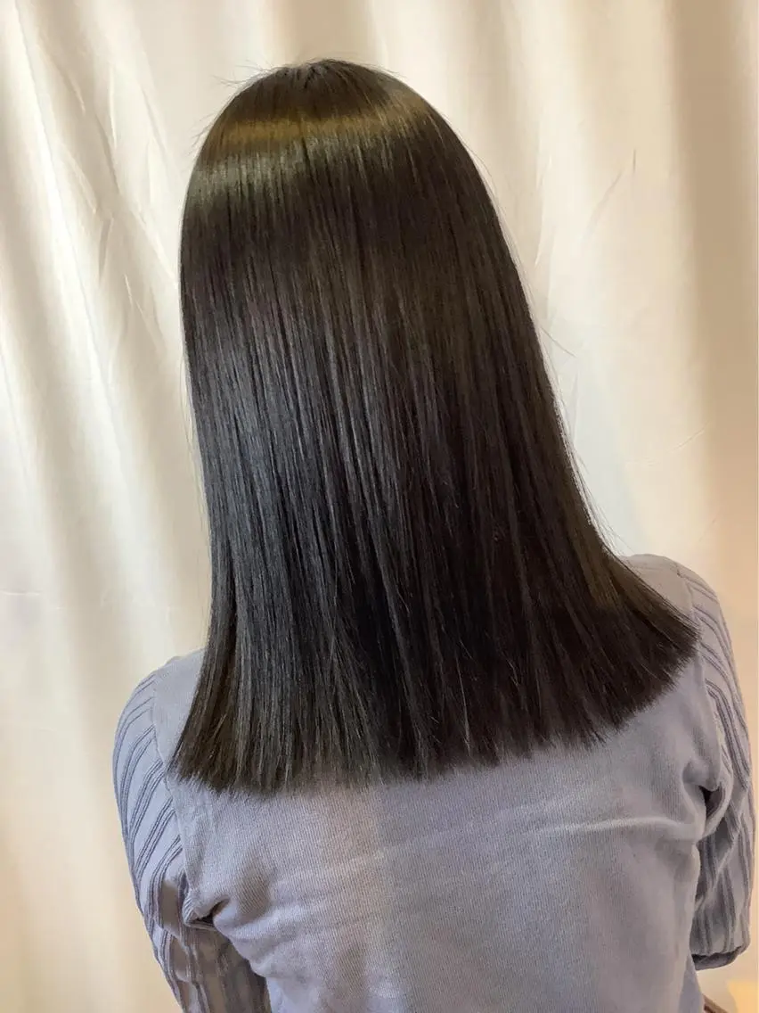 カラー 黒髪 稲田 全将のヘアスタイル