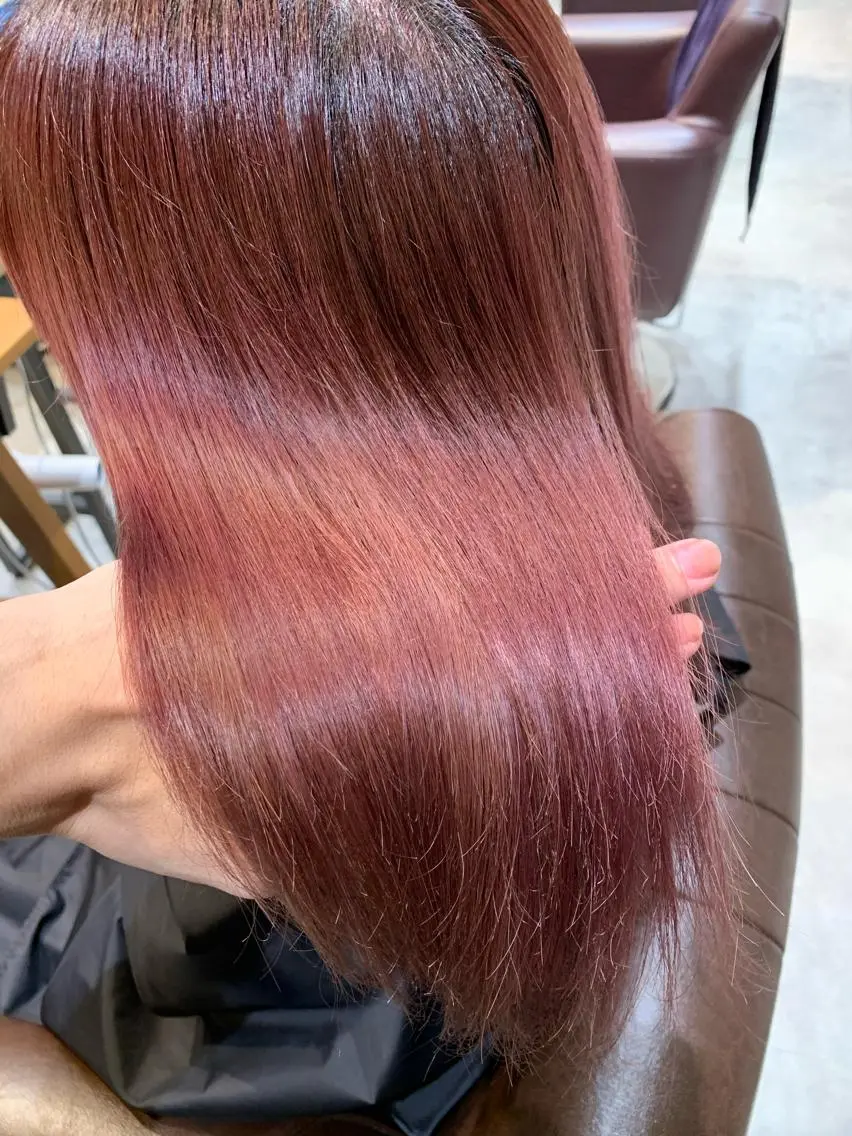 セミロング カラー HAREru. モデル募集【戸塚】のヘアスタイル