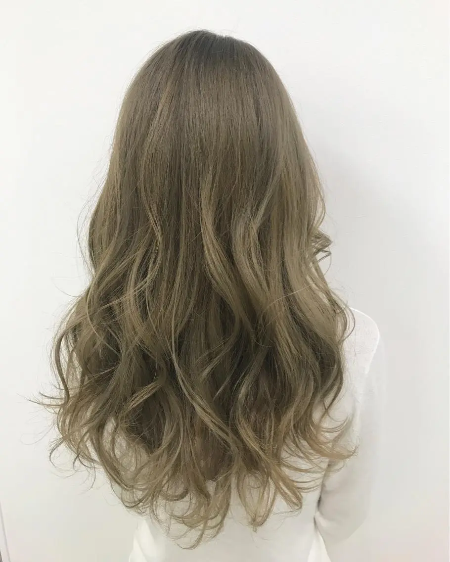 ロング カラー 透明感カラー ダブルカラー 外国人風カラー 高橋 昭雄のヘアスタイル