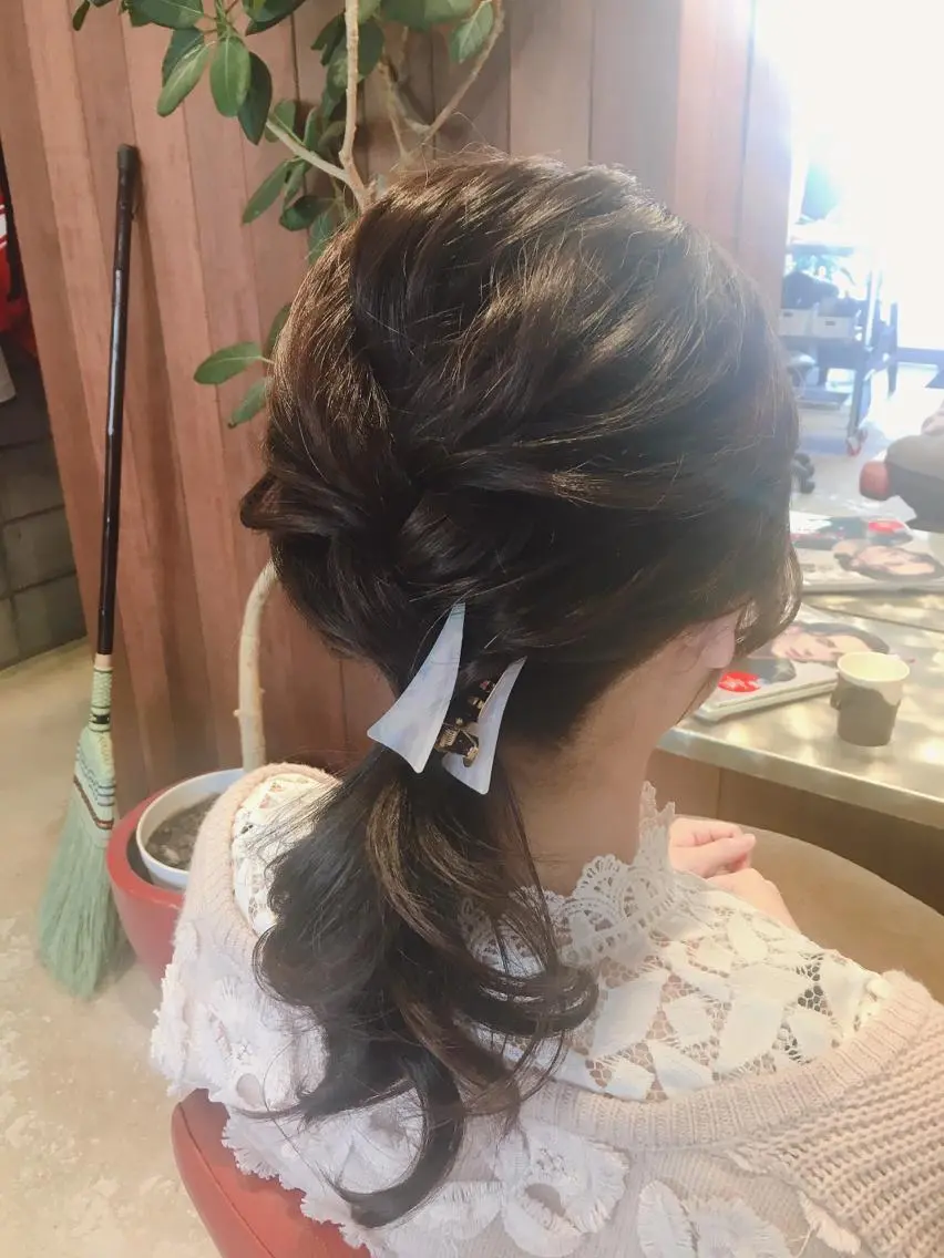 ミディアム カット トリートメント 近 沙織のヘアスタイル