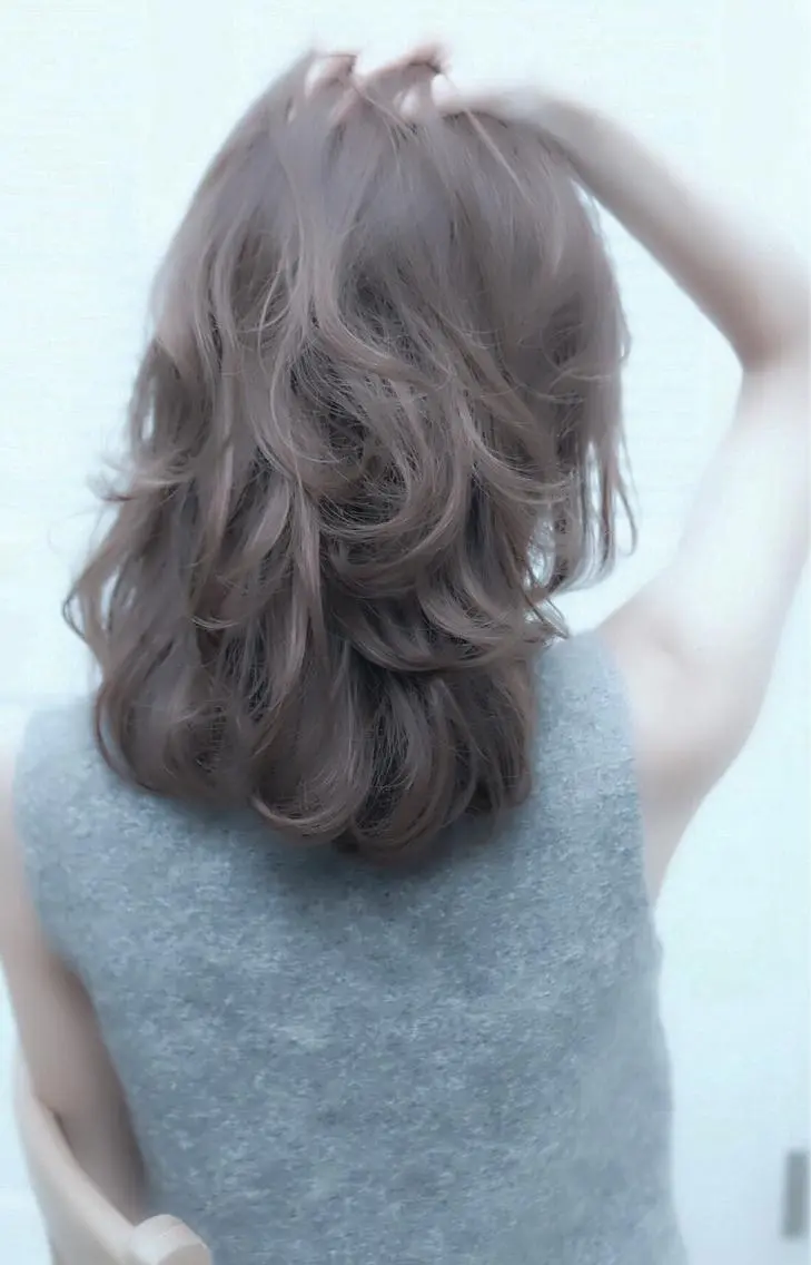 セミロング ボブ 似合わせカット 小顔カット バレイヤージュ 藤沢 髪質改善 竹内ケンゴのヘアスタイル