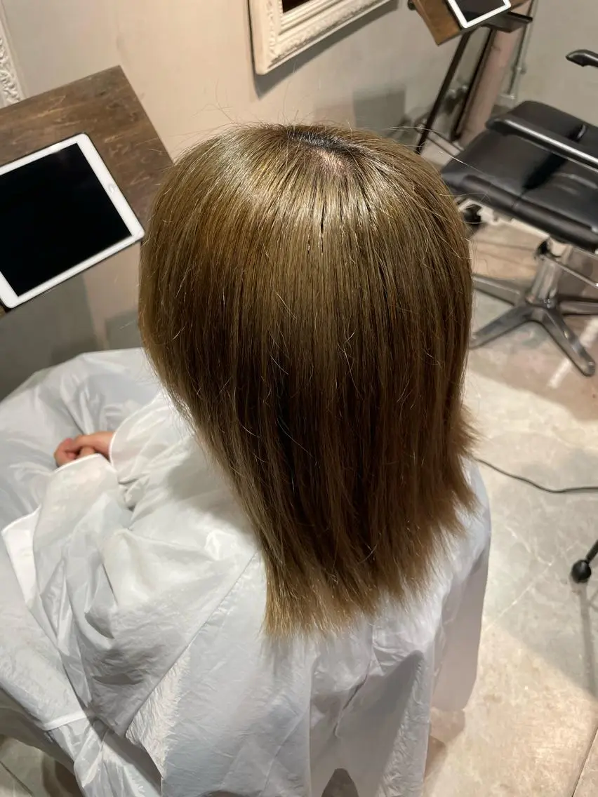 セミロング トリートメント ヘッドスパ ✨レディースカット モデル募集✨イブキのヘアスタイル