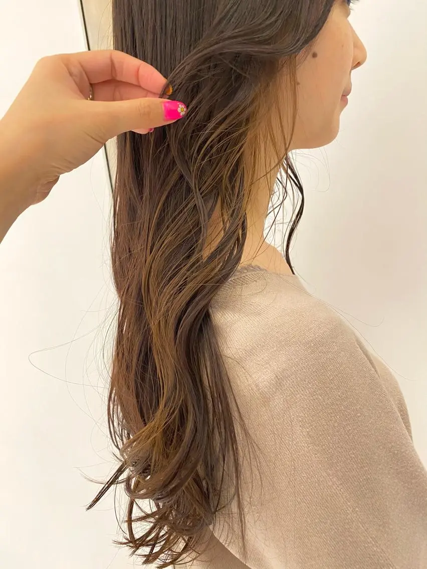 ロング マンツーマン施術🫧 アレンジ/RINAのヘアスタイル